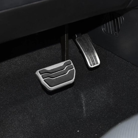Pedaalhoezen Auto - Vervangingsset Voetpedaal - Verbeterde Grip - Roestvrij Staal - 2 Stuks - One Color — afbeelding 2