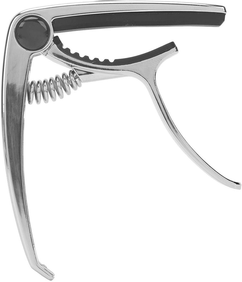 Gitaar Capo - Muziek Tool - Instrument Stemmen - 3-in-1 Ontwerp - 14 x 11 x 2 cm - Zwart