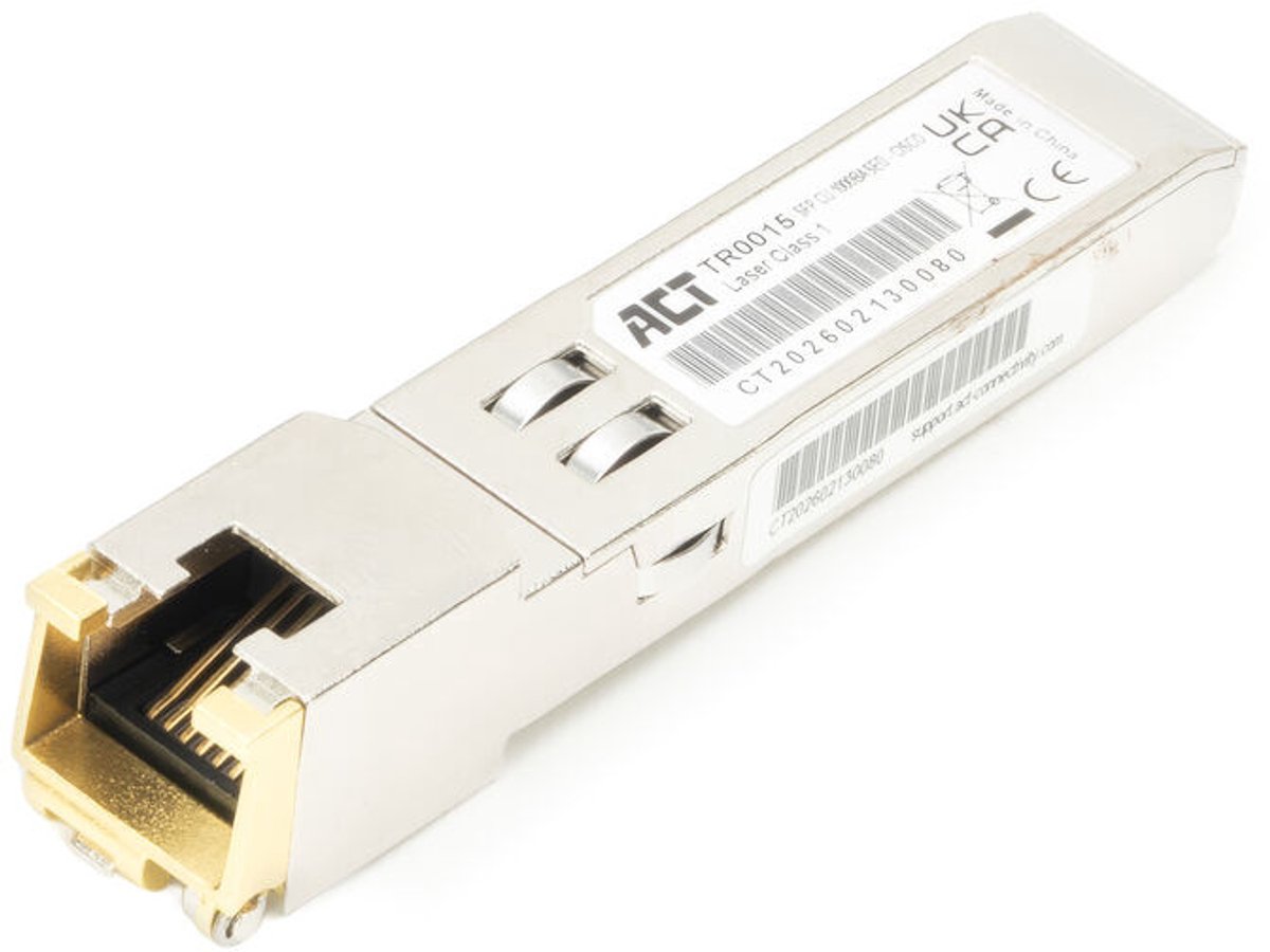 ACT TR0015 SFP 1000Based Koper RJ45 Coded voor Cisco (GLC-T)