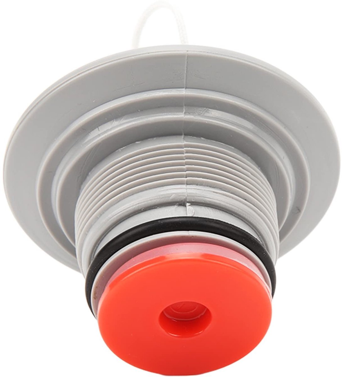 Allecto - Boot luchtventiel vervanging - Inflatable gasplug - Eenvoudig opblazen - 8 tanden met hoeskoord - Geschikt voor rubberboot en kano - Duur...