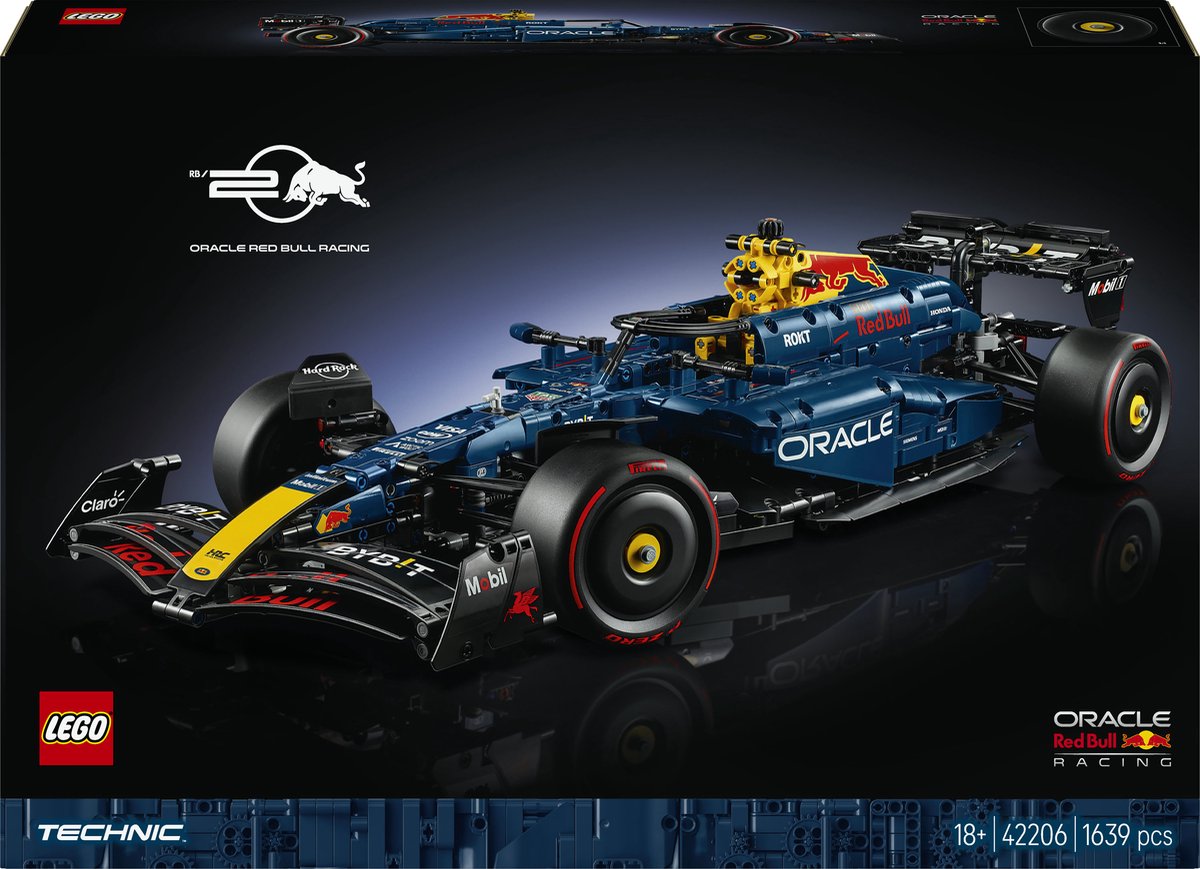 LEGO Technic - Oracle Red Bull Racing RB20 F1 auto - F1 auto - 42206 — afbeelding 13
