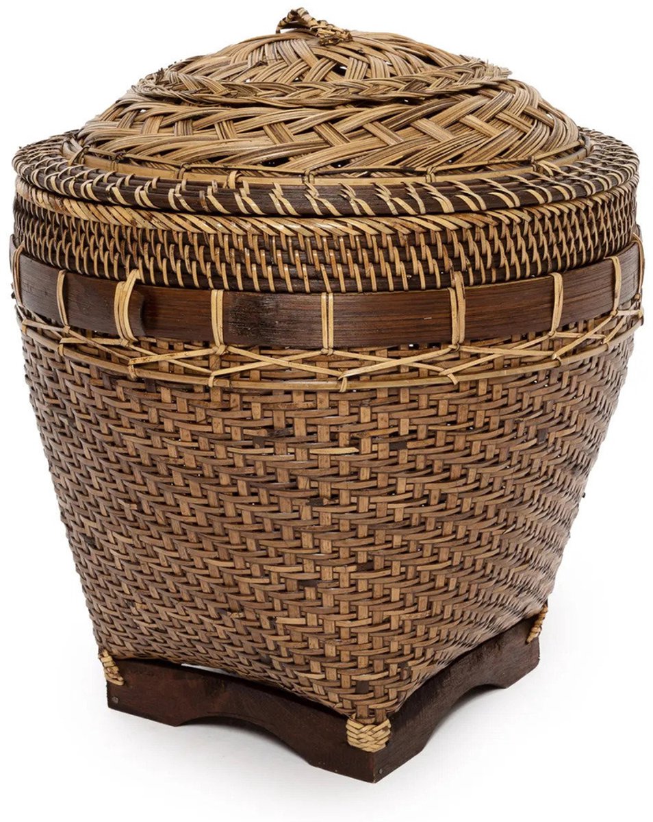Safaary - The Colonial Storage Basket - Natural Brown - L