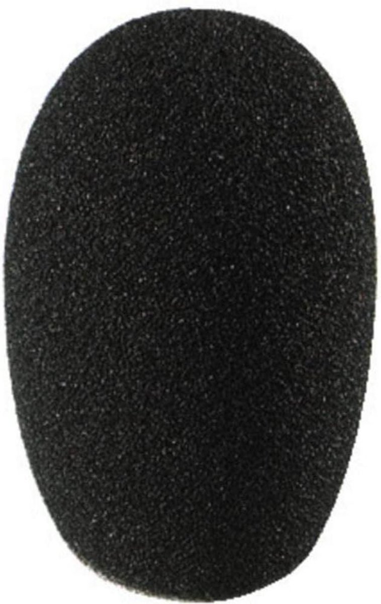 Microfoon Schuim - Windscherm Popfilter - Stemopname - Specifieke Pasvorm - 39x55mm - Zwart