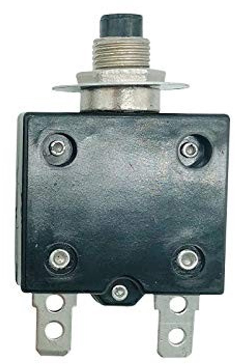 Vt products - Thermische Overbelasting Protector - Drukknop Reset - Veiligheid - Stroomonderbreker 20A - Bescherming bij overbelasting - Geschikt voor