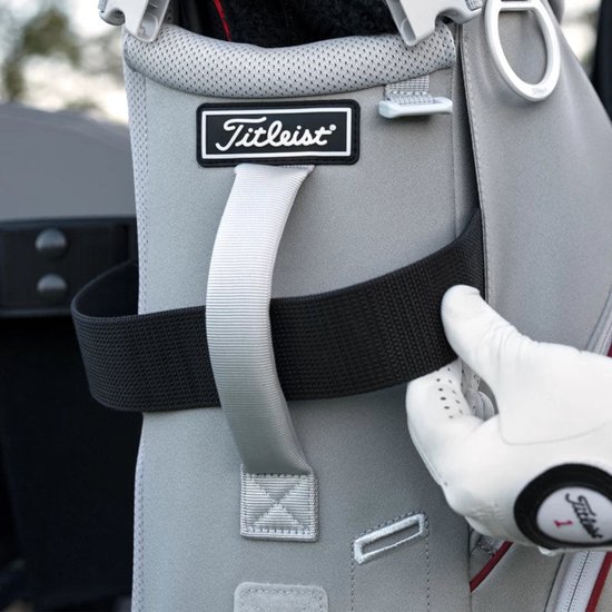 Titleist Players S4 Stadry standbag zwart rood van Titleist — afbeelding 2