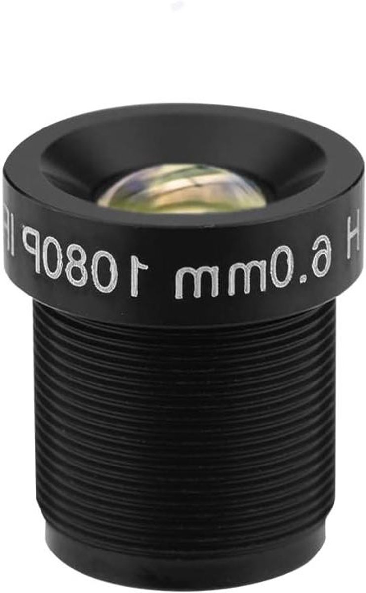 CCTV Cameralens - Mini Lens Adapter - Bewakingscamera Beveiliging - 2 Miljoen Pixels - 6 mm - Standaard