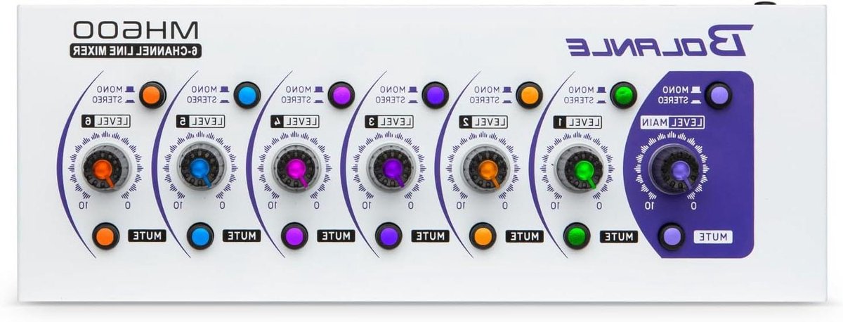 Mini Audio Mixer - Stereo Line Mixer - Geluidsbronnen Combineren - Ultra Low-Noise JRC Chip