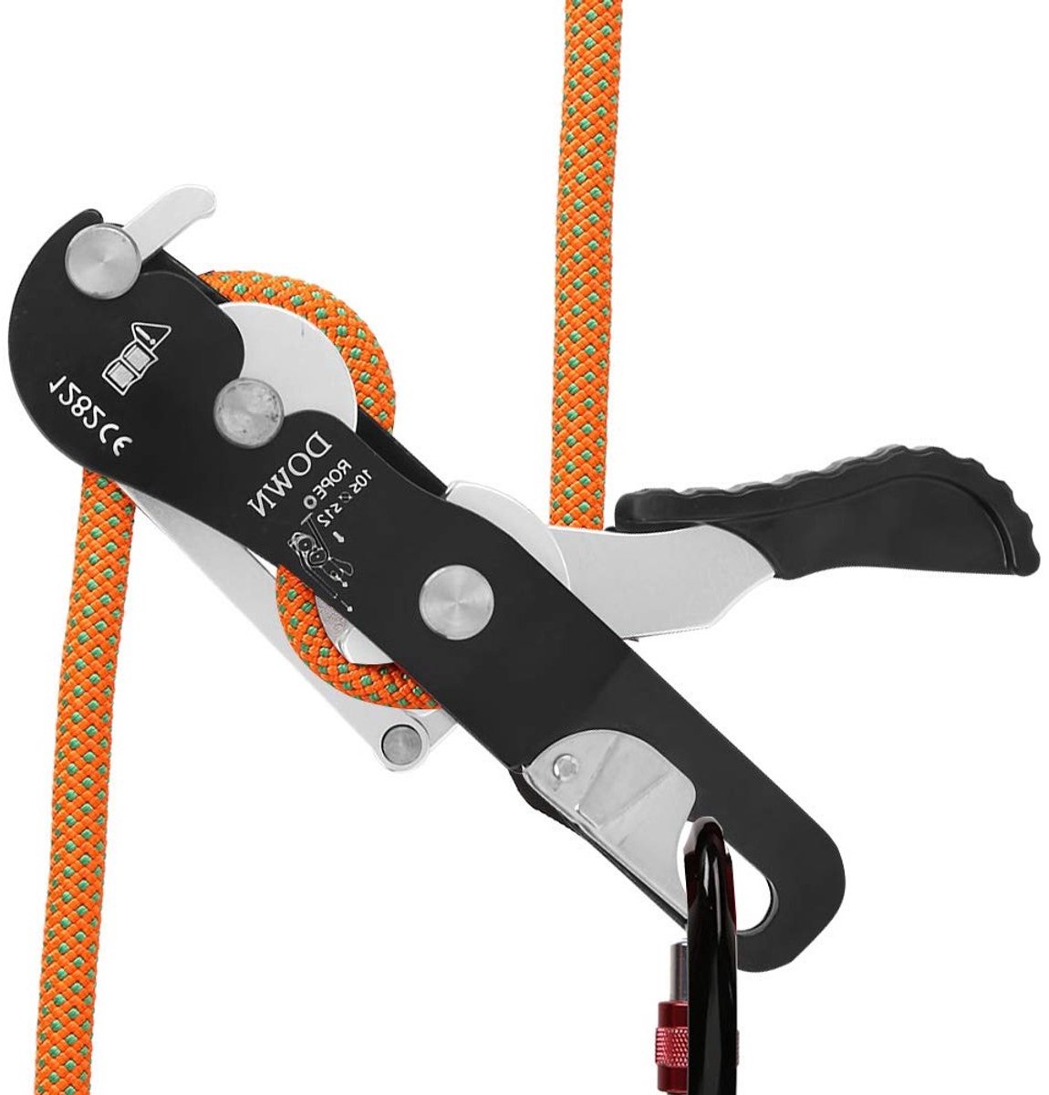 Abseilen en Klimmen: 10-12 mm Touw met Zelfstopfunctie voor Veiligheid tot 150 kg