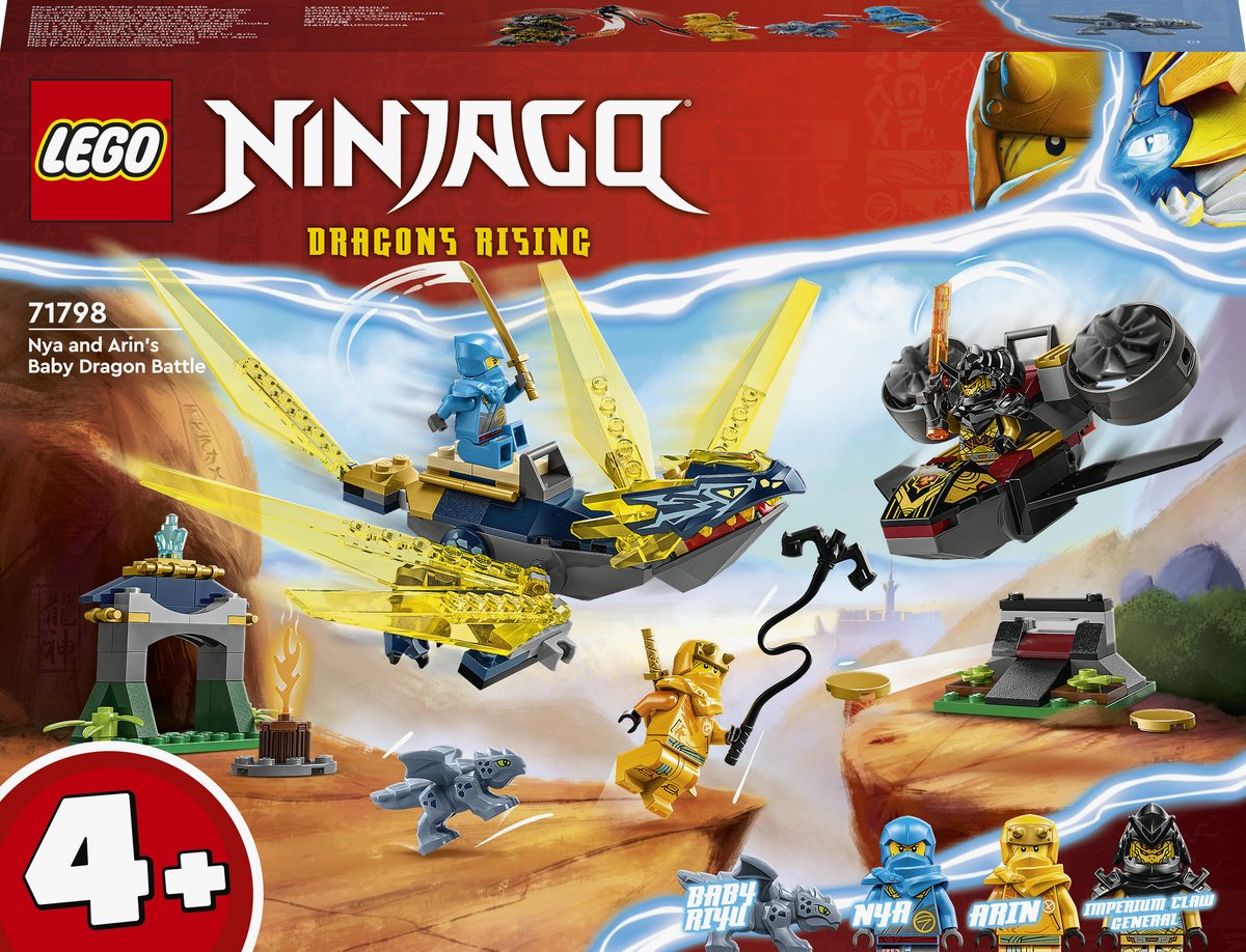71798 LEGO Ninjago Nya en Arins babydrakenduel