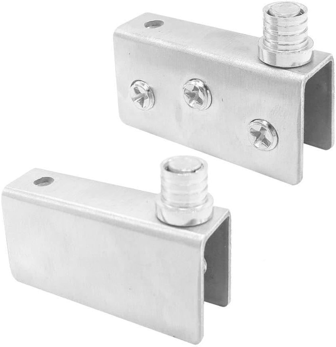 Glazen Deur Scharnier voor Douche, Kast en Glasdeuren - Geschikt voor 5-6mm Dikte - Duurzaam en Betrouwbaar