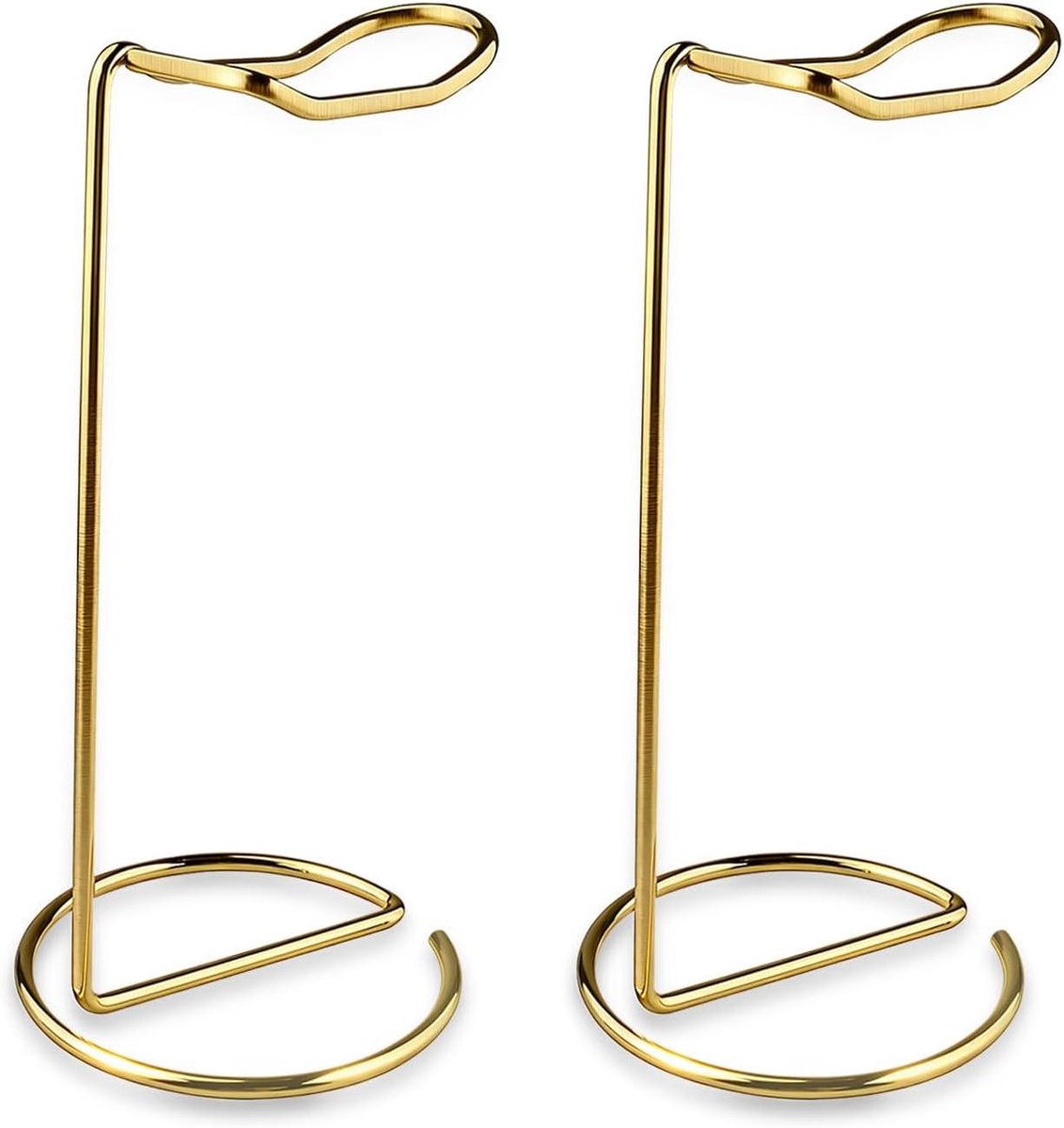 Hoofdtelefoon Stand - Headset Houder - Bureau Organisatie - Krasbestendige Afwerking - 11 x 11 x 22 cm - Goud