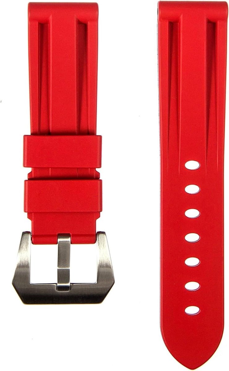 Rubberen Horlogeband - Siliconen Band - Sportief Gebruik - Waterdicht Ontwerp - 22mm 24mm - Camo