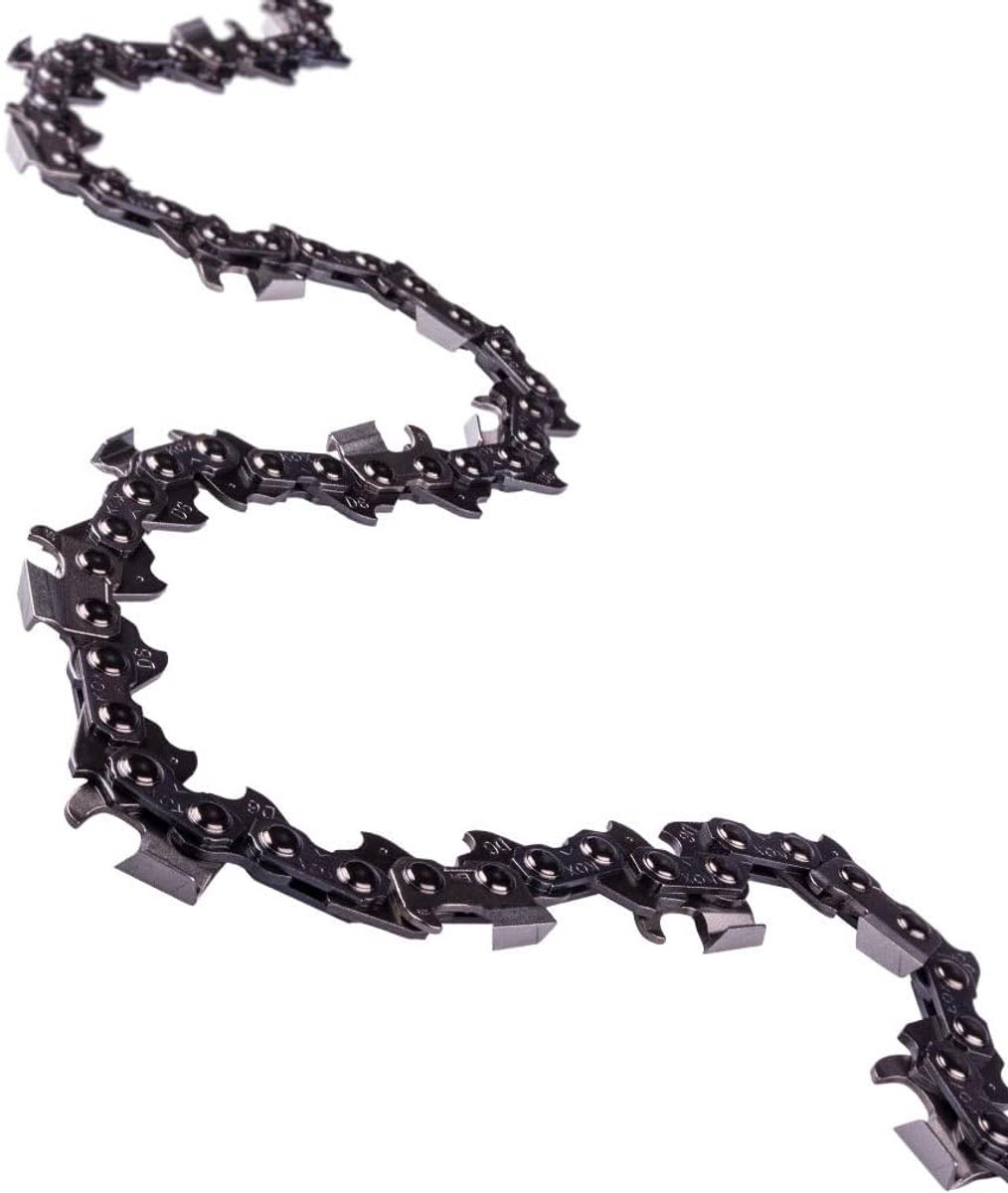 Zaagketting Haaks - Kettingzaagblad Ketting - Bomen Kappen - Verminderde Vibratie - 45 cm 3/8" 1.6 mm - Staal