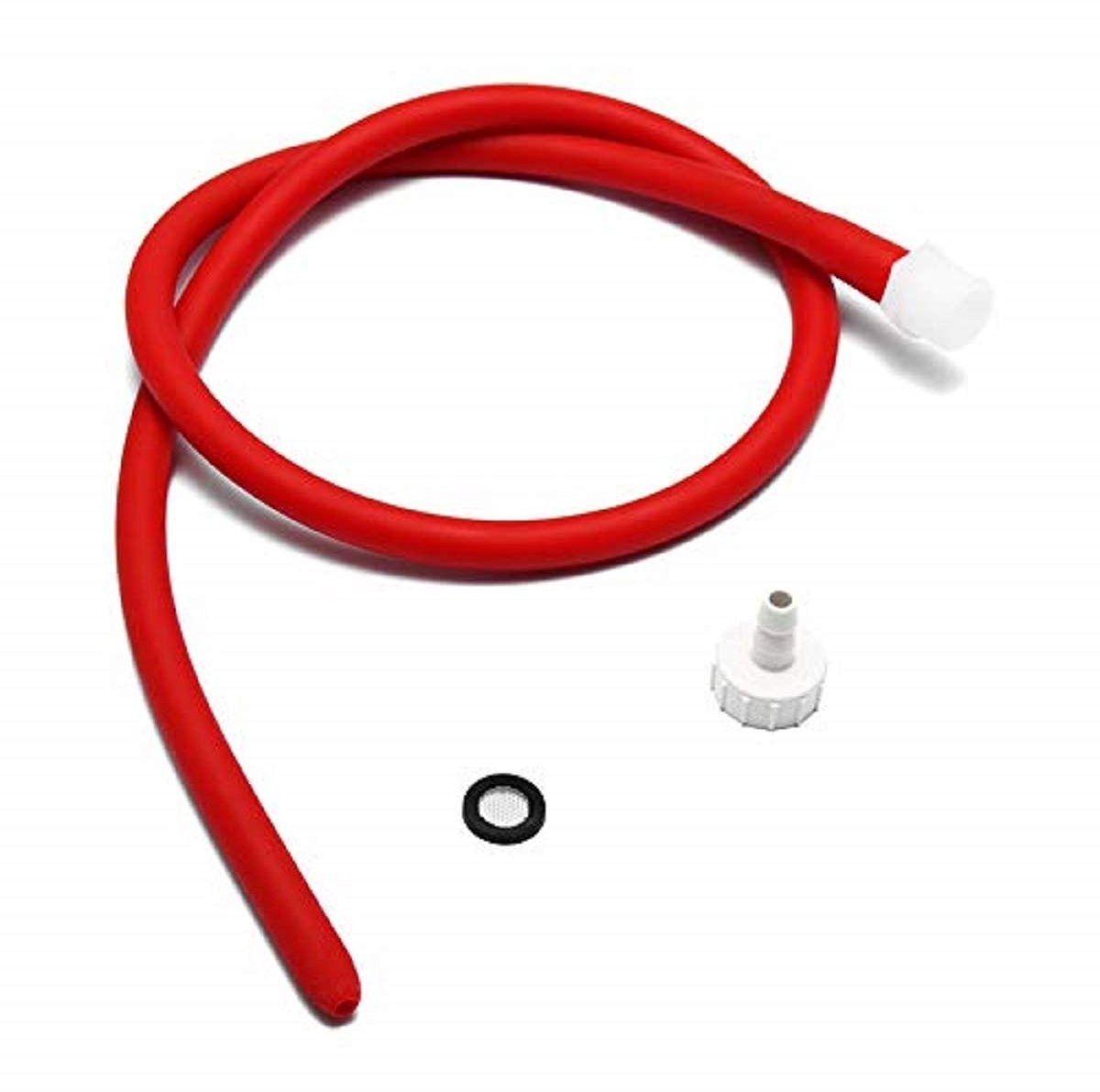 Store_8 - Enema Buis - Silicone Nozzle - Veilig en flexibel - Rood - Klysma Slang - Perfect voor persoonlijke hygiëne - 100 cm