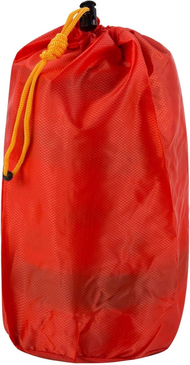 Zelfopblaasbare Slaapmat - Kampeermat Opblaasbaar - Backpacken Kamperen - Extreem Kleine Verpakking - 750 - Oranje — afbeelding 2