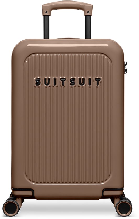 SUITSUIT Handbagage Koffer 55x35x20 cm - Koffer - Trolley Handbagage - TSA Slot - Reiskoffer - 27L - Caretta - Ginger Snap