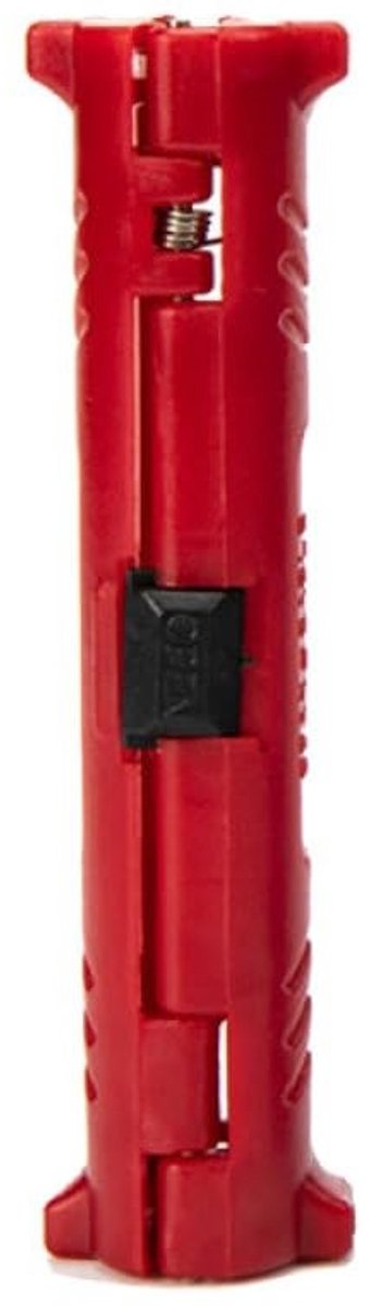 aladdien - Kabel Stripper - Coaxiale Kabel - Ergonomisch Ontwerp - Rood - Universeel Strippen Gereedschap - Ideaal voor Elektrische Draad - 1 Stuk