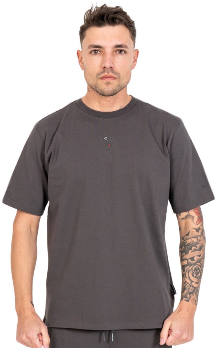 ASTI T-SHIRT - STONE GREY M