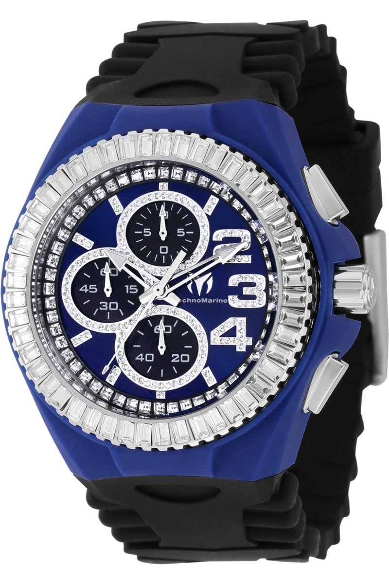 TechnoMarine Cruise TM-121182 Heren Quartz Horloge - 45 mm