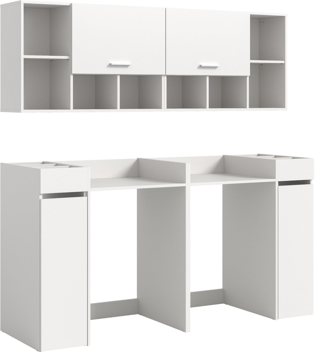 xonox.home Free wasmachine-ombouwset (B/H/D: 190x195x60 cm) in wit imitatie