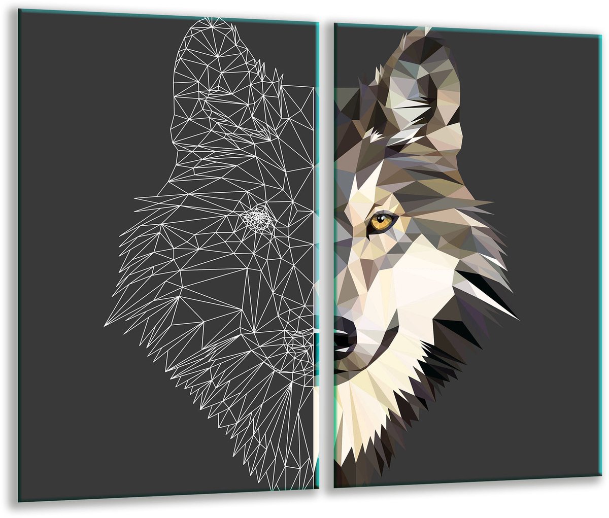 TMK ArtDeko - Snijplank - Glas - 30x52cm - Inductie Geschikt