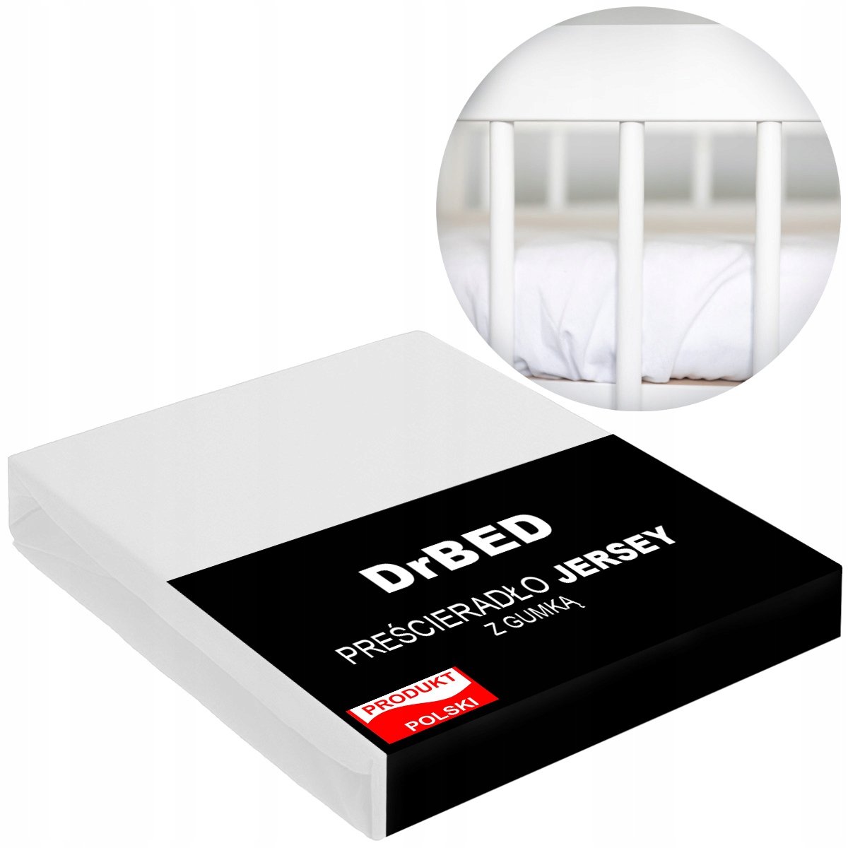 DrBED Jersey Serie - Kinderbedlaken - 120x60 cm - ADEMEND EN ZACHT - Met Elastiek