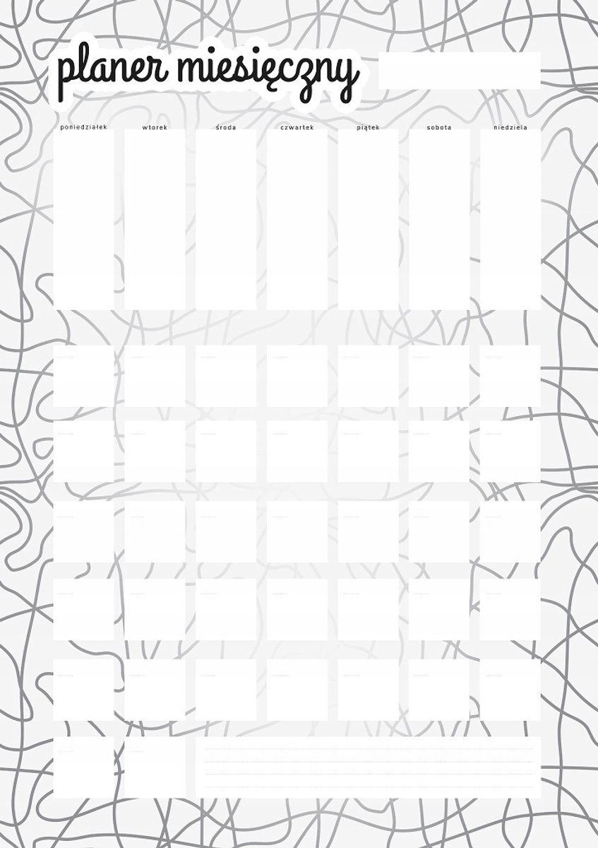Wallvy - Maandplanner - Magnetisch - 30x42cm - Personalisatie