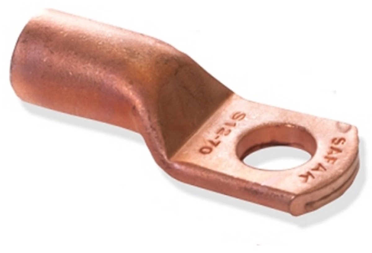 Trytyt - Koper Oogkabeluiteinde - SE.W Type - 25 mm² - M12 Schroefopening