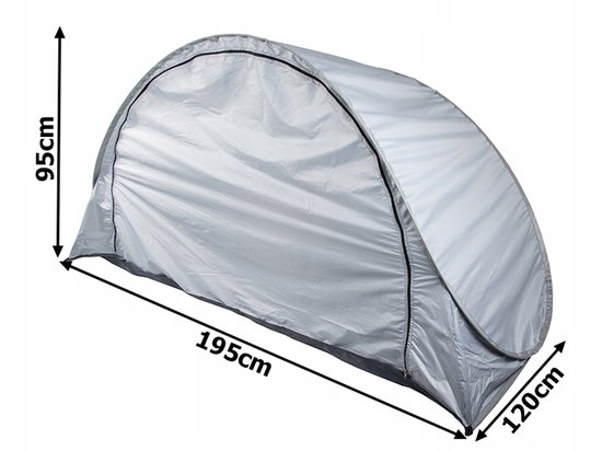 Hangzhou A Link Star Technology - Strandtent - Automatisch - Grijs - UV-bescherming — afbeelding 3