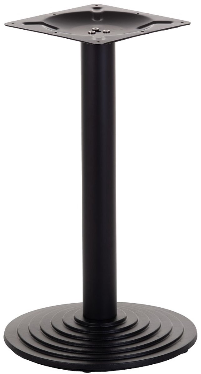 Stema SH-5005-1 Serie - Gietijzeren Tafelbasis - Diameter 43 cm - Stalen Kolom 75 mm - Verstelbare Voetjes