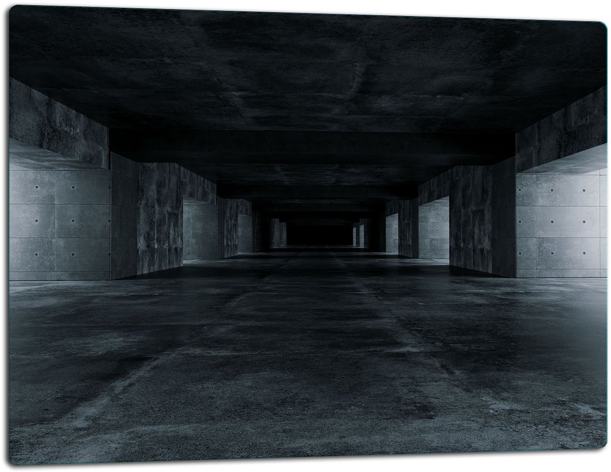TMK ArtDeko - Snijplank - 52x40 cm - Zwart - Inductie - Veilig