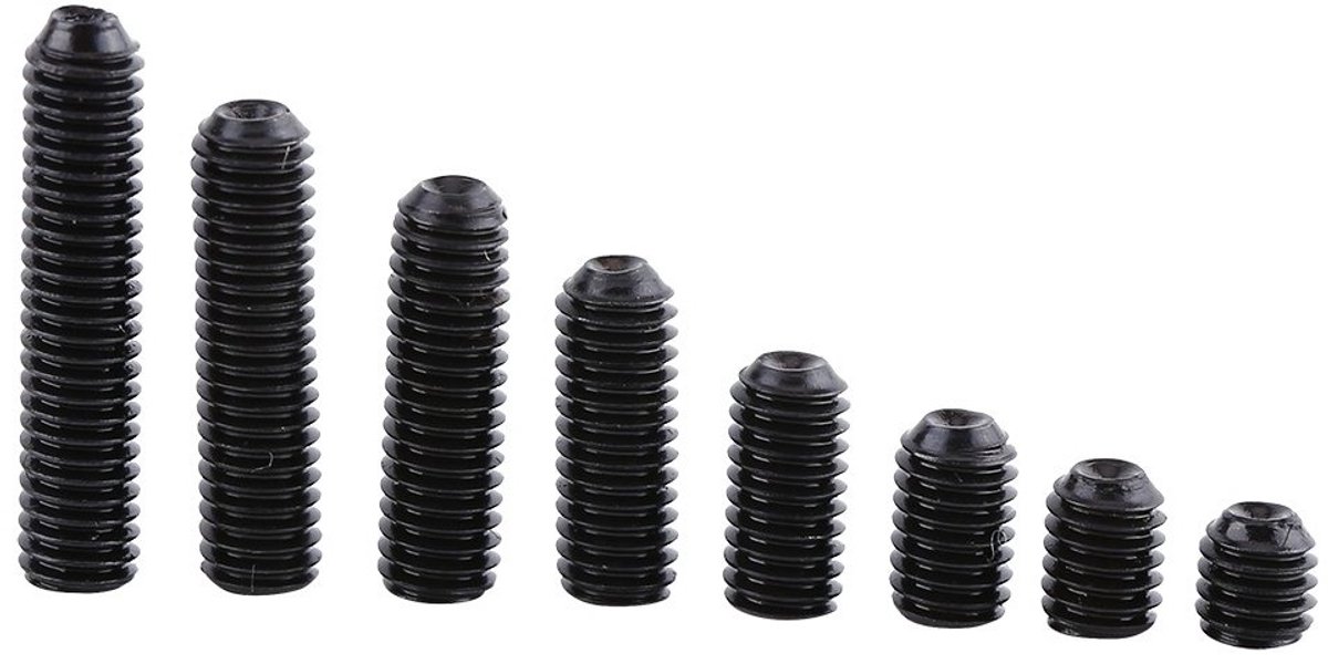 Assortiment van 200 M3 Zeskant Bouten in Zwart Koolstofstaal - Sterkte 12.9, Diverse Maten 3-14mm