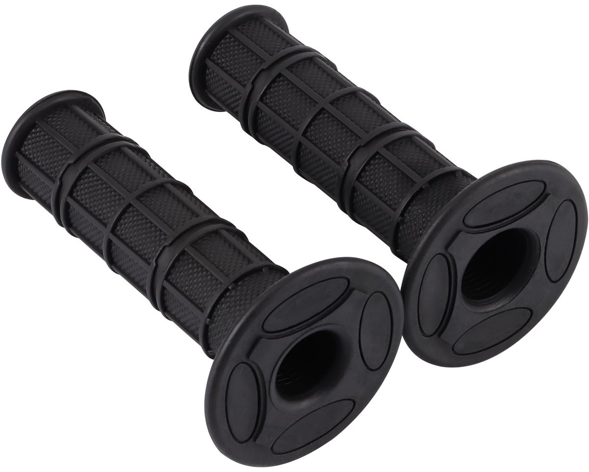 ONF3 - Handgrepen Vervanging - 22mm Standaard - Voor Mini Dirt Bikes - Zwart - Geschikt voor 50cc RM125 FA50 RM80 KX250 KLR250 YFZ450R CRF80F CR...