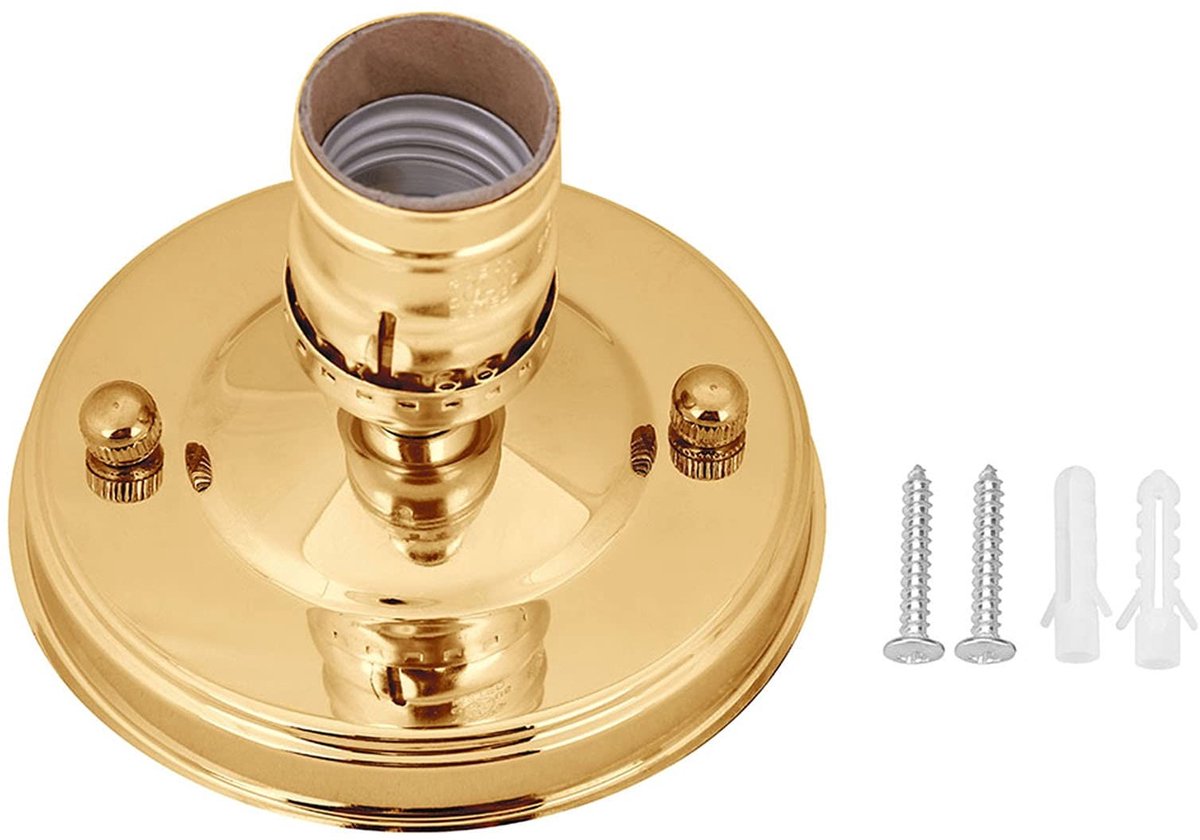 Store_7 - Es Lamphouder - Gloeilamp Socket - Vintage Industrieel - Zwart - Lamp Schroef So