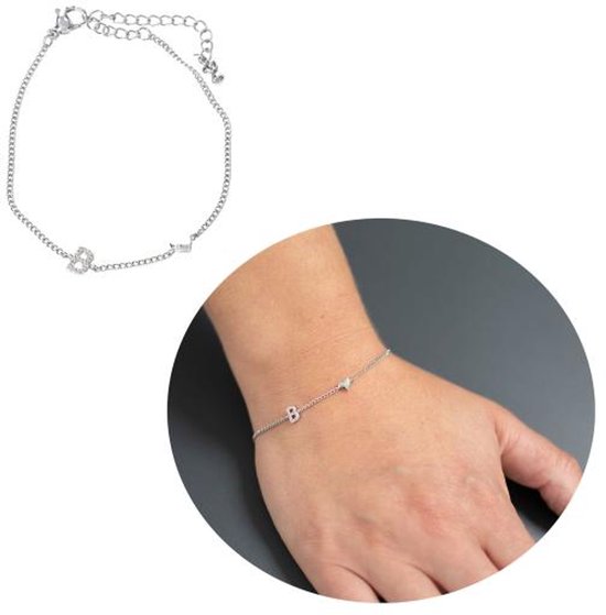 Depesche armband zilver Mama cadeau sieraden vriendschap. — afbeelding 2