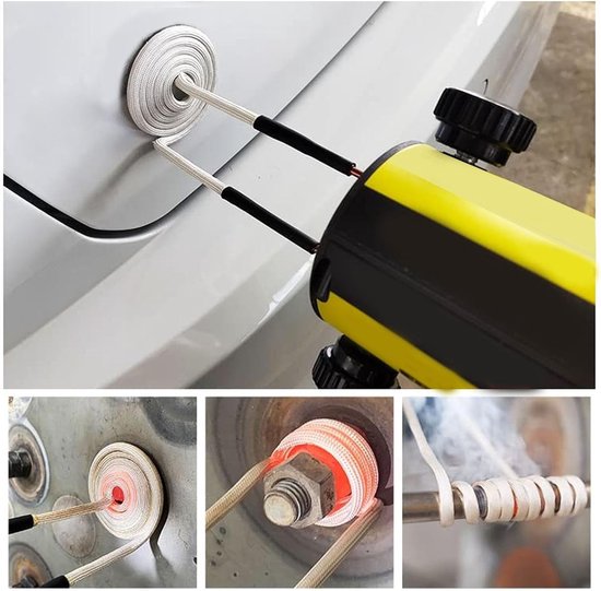 Inductieverwarmingsspoelset - 6 Stuks met 2,5 Mm Messing, 20-50 Mm Spoelen, Voor Vormgeving en Opslag van Merkloos — afbeelding 2