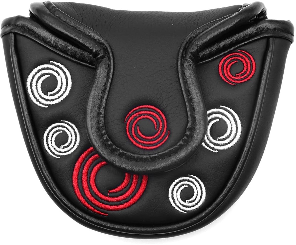 ONF3 - Halfronde putterafdekking - Duurzame golfclubhoes - Verbeterde bescherming - Zwart - Clubveiligheid - Stijlvolle uitstraling - Geschikt v...