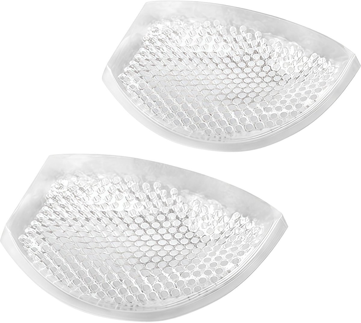 Allecto - Silicone Push-Up Pads - Transparant - Voor Badkleding - Sportbeha - Ondersteuning - Comfortabel dragen - Geschikt voor sport en zwemmen -..