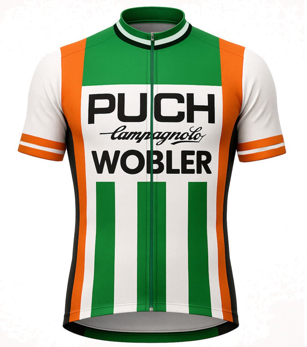Retro Wielershirt Puch Campagnolo Wobler - Gruppo Sportivo - M