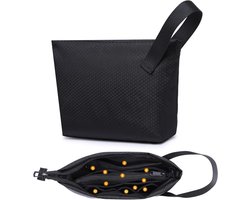 Draagbare Organizer voor Elektronische Accessoires, Kabels, Opladers, Hard Drives en Gadgets - Zwart