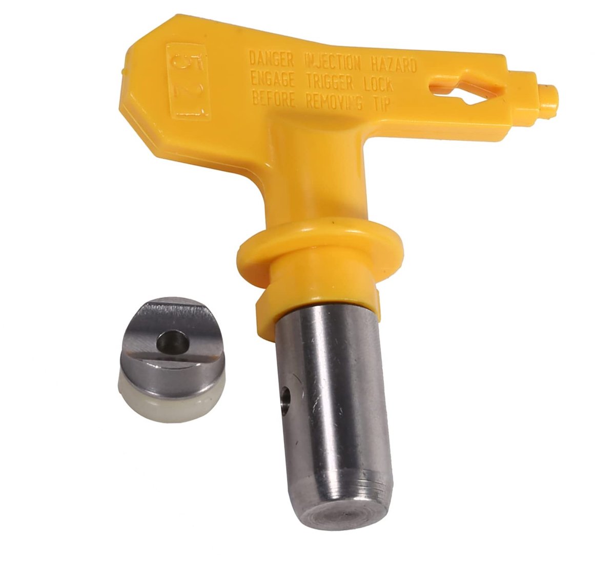 Allecto - Omkeerbare Airless Sproeier Tip - Airless Verfspuitpistolen - Hoogwaardige Kwaliteit - Huishoudelijke Leveling Tool - Geschikt voor Latex..