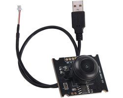 Allecto – Camera Module USB Webcam Module – 110° Groothoek – Hoge Resolutie – Mini Webcam – Geschikt voor Computer en Mobiele Telefoon