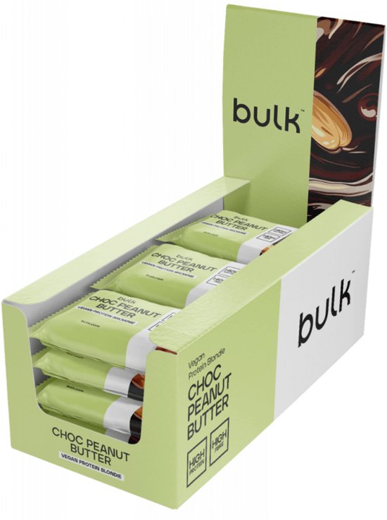 Bulk Vegan Protein Brownie (12x60g) Choc Peanut Butter - Repen - Eiwit Repen