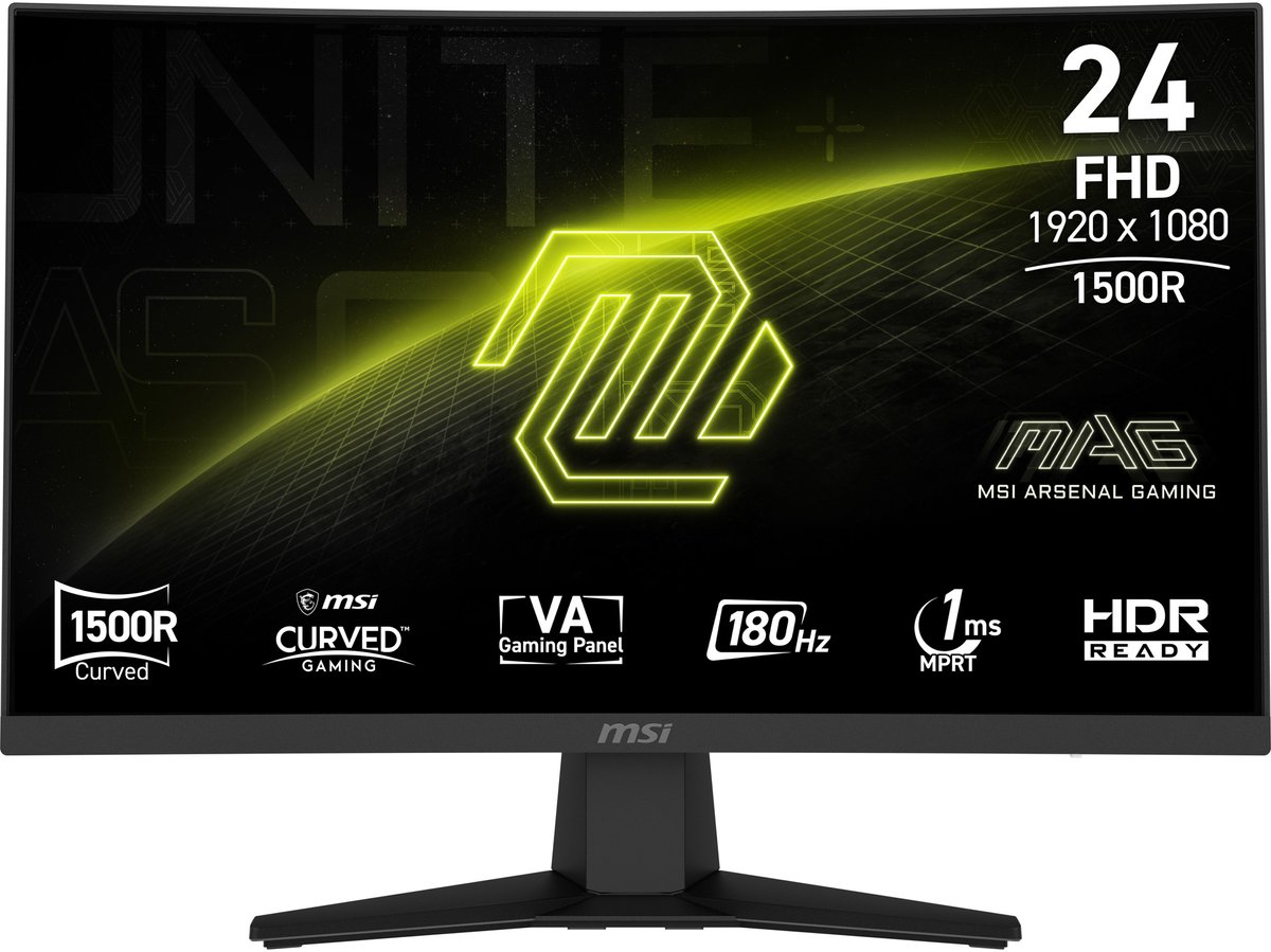 Monitor MSI MAG 244C 24" Full HD