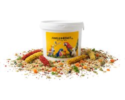 kleine Papegaaien - Premium Voedingsmix - Parkieten - Dwergpapegaaien - papegaaienvoer - eten voor papegaaien - papegaai eten - papegaaienvoer