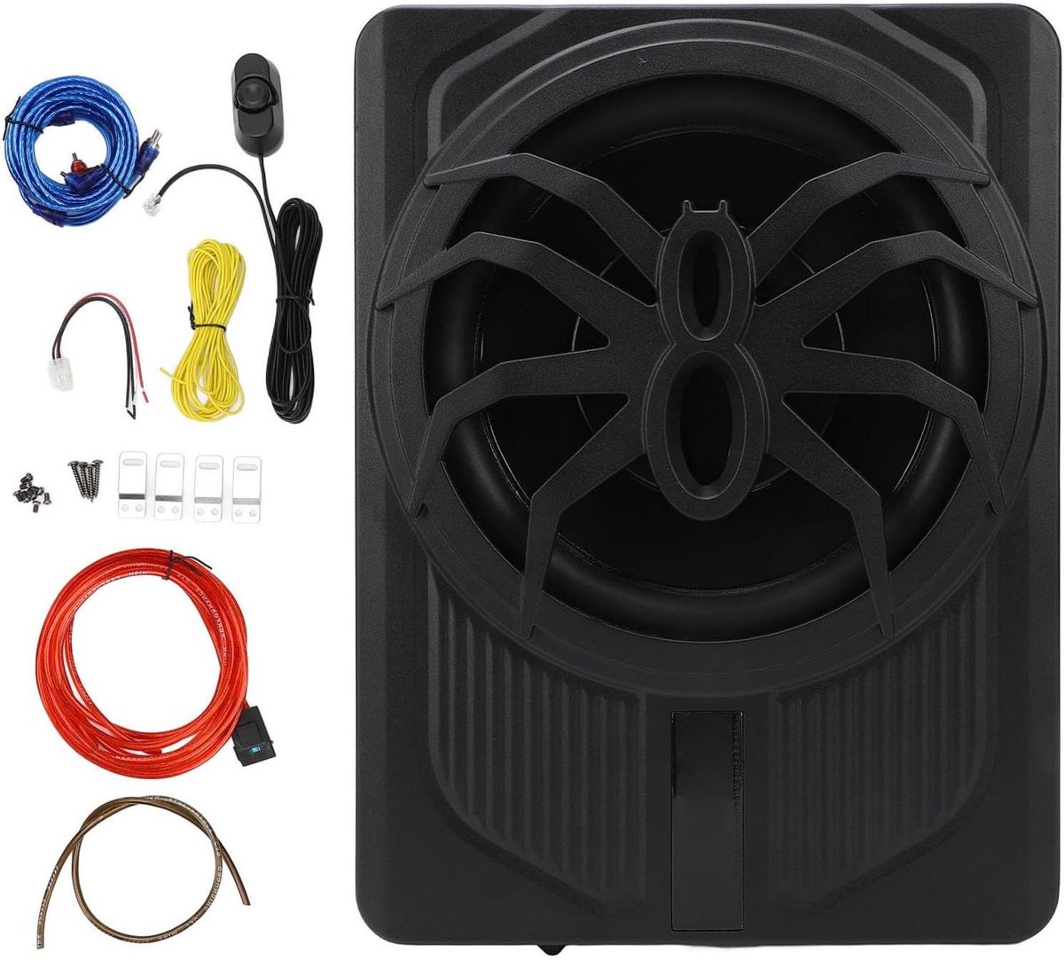 Auto subwoofer - Onder stoel - Muziek luisteren - Slank ontwerp - 10 inch - Blauw