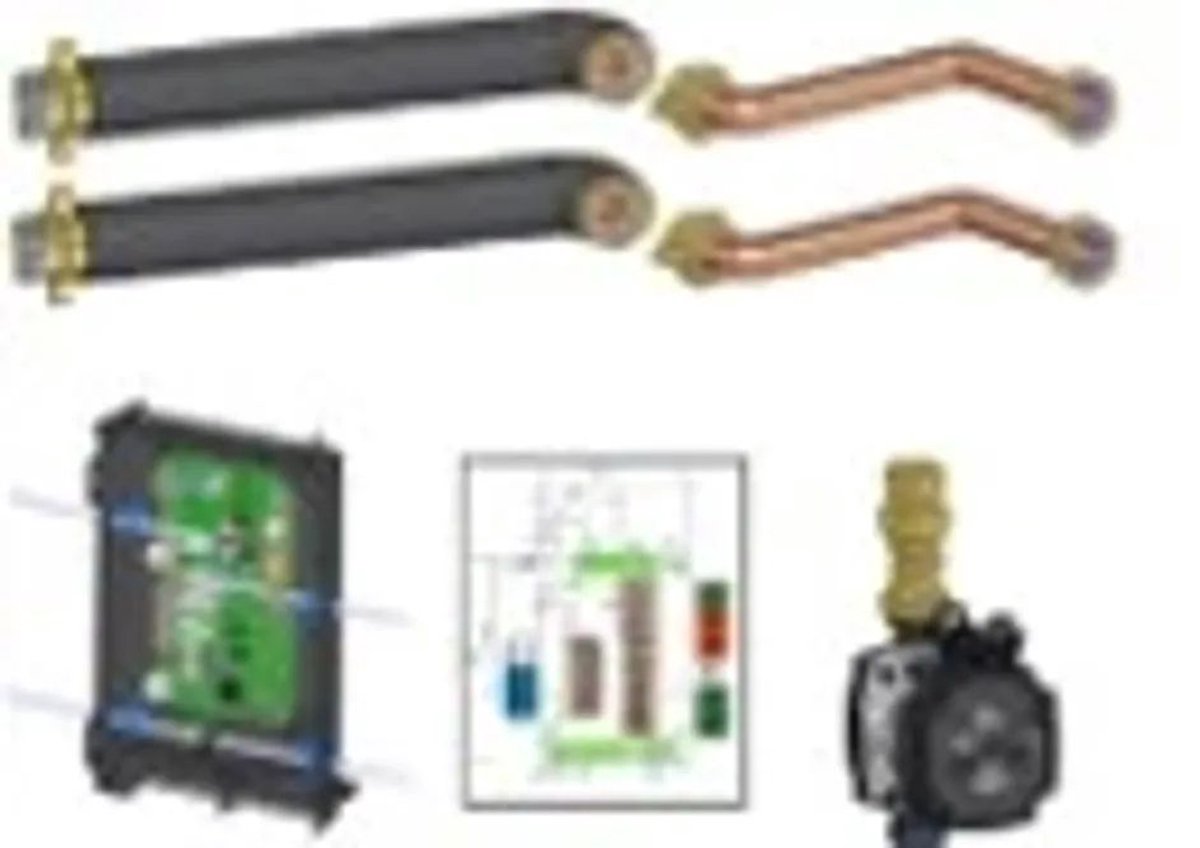 Remeha Hybrideverdeler in ketelbehuizing voor CTAce Gas tot 25 kW vermogen, 7888527