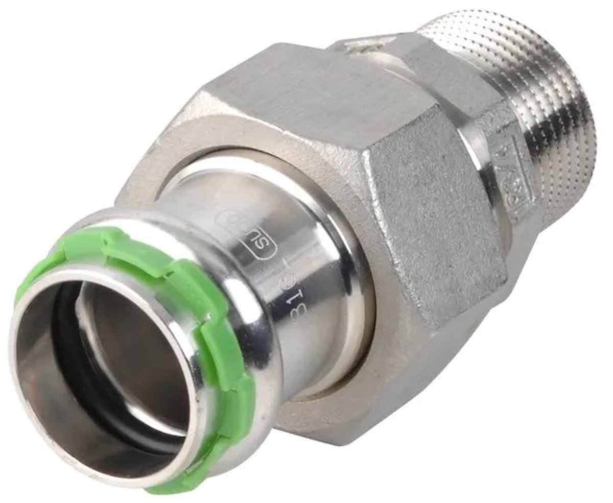VSH SudoPress Roestvaststalen Doorvoerknippeling FM 42xR1 1/2" Type SP6331GV, 6550973