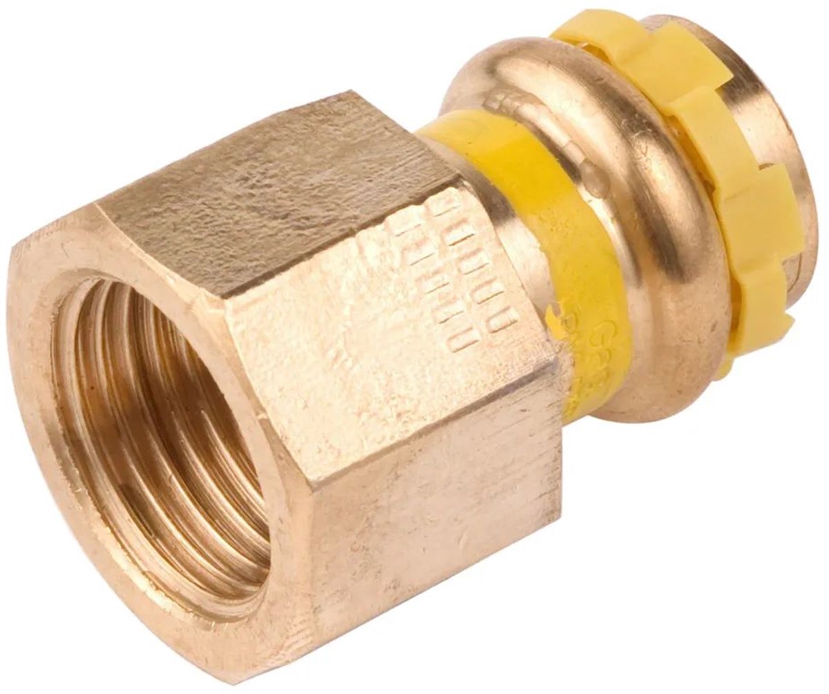 VSH SudoPress Koper Gas overgangsstuk i/i 22xRp3/4" Type SPG4270GV, 6673887