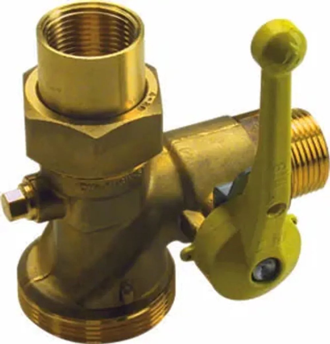 Seppelfricke SEPP Gas hoekkogelkraan voor enkelvoudige meter afsluitbaar a/i R1"xRp1" (DN25) Type 5220.25, 0004713